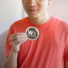 Allan Lee, a graduate student in atmospheric science, earned a 1st place medal during the Wx Challenge. Photo by: Jael Mackendorf, UC Davis.